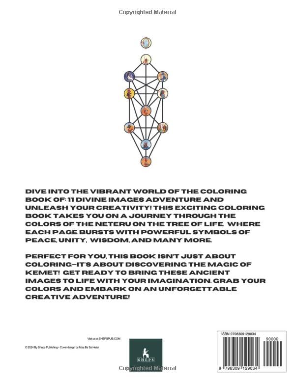 11 Divine Images Coloring Book